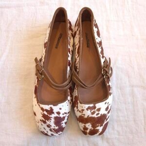 Madewell The Greta Double-Strap Ballet FLat - Size 7 (NX099)